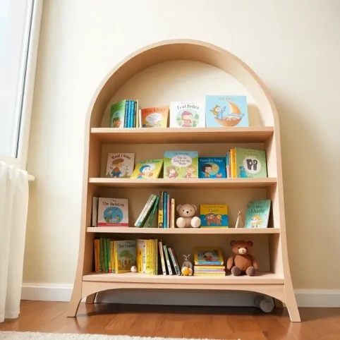Regał na książki dla dzieci