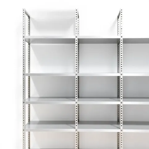 Regał z profili aluminiowych