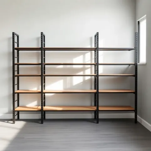 Regał z profili stalowych