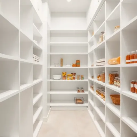Regały do spiżarni zamykane