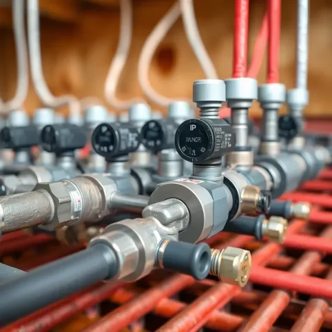 Regulacja ogrzewania podłogowego na rozdzielaczu