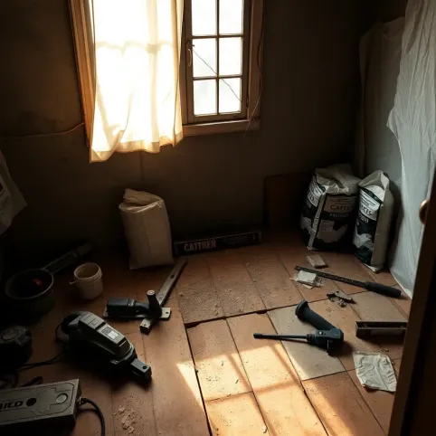 Remont podłogi w kamienicy