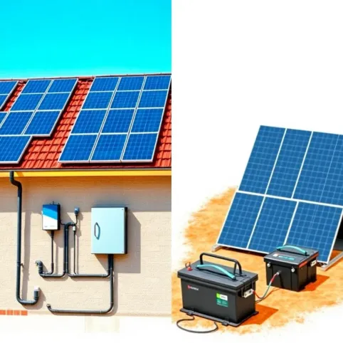 Rodzaje instalacji fotowoltaicznych