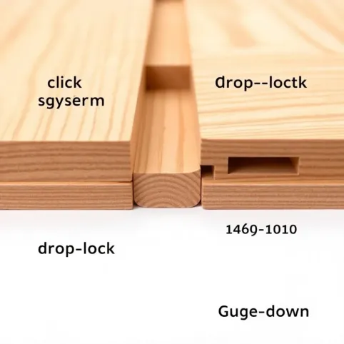 Rodzaje zamków w panelach podłogowych