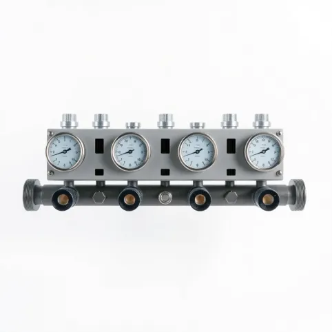 Rozdzielacz do podłogówki 7 sekcji wymiary