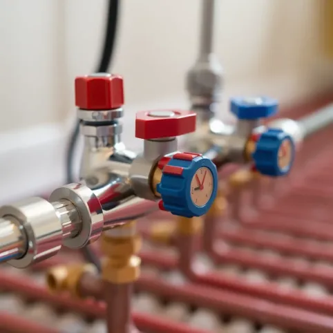 Rozdzielacz ogrzewania podłogowego