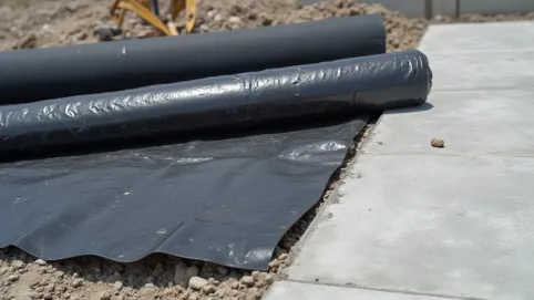 Rozkładanie folii na chudziaku