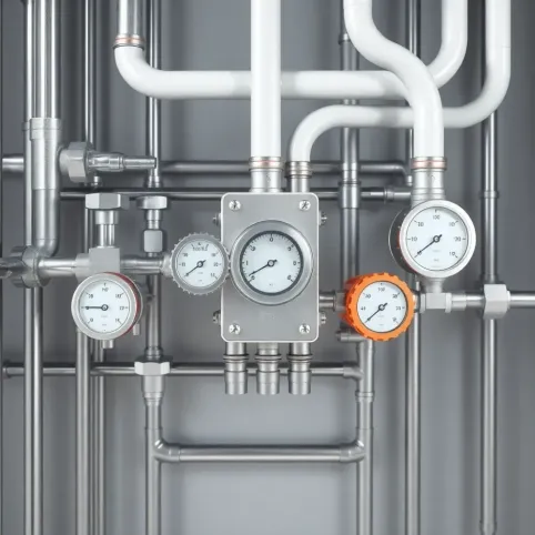 schemat instalacji co z rozdzielaczem