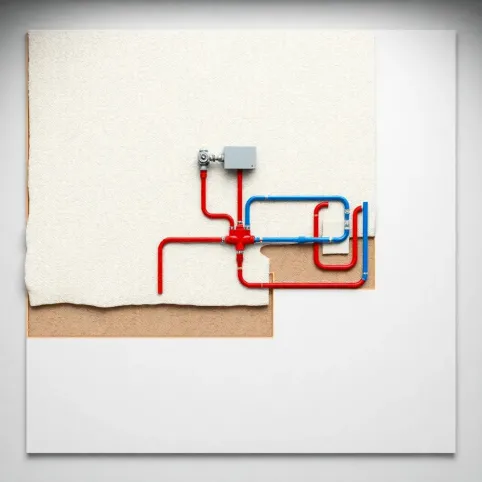 Schemat instalacji ogrzewania podłogowego