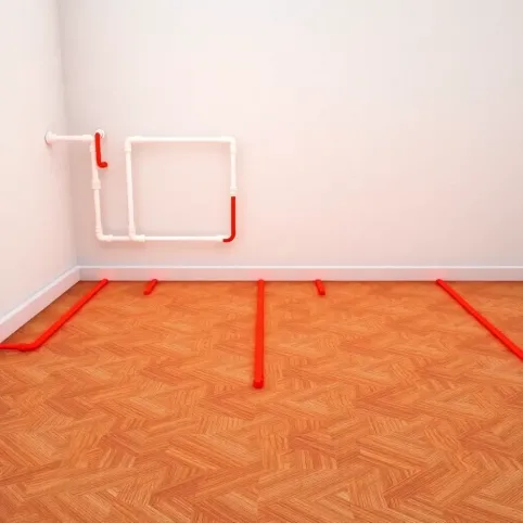 Schemat ogrzewania podłogowego