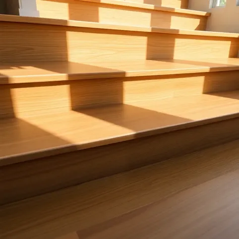 schody z paneli podłogowych