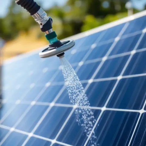 Sprzęt do mycia paneli fotowoltaicznych