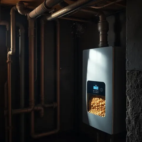 Stara instalacja co a piec peletowy