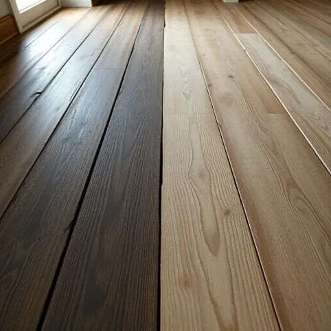 Starą podłoga z desek renowacja