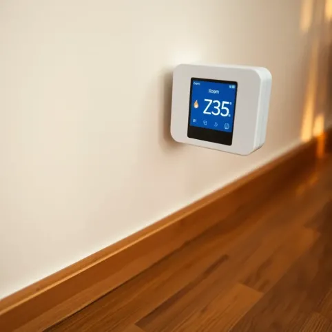Sterowanie elektrycznym ogrzewaniem podłogowym