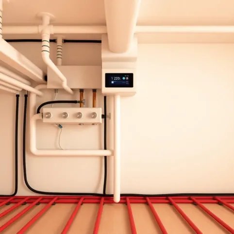 Sterowanie strefowe ogrzewaniem podłogowym tech