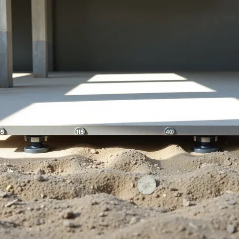 System do poziomowania wylewki