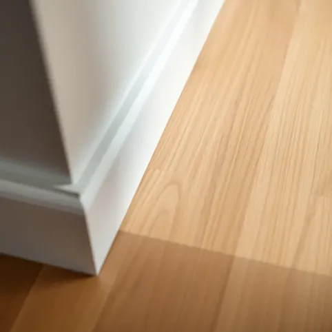 Szczelina między panelami a listwą