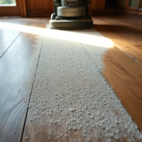 Szlifowanie podłogi z desek