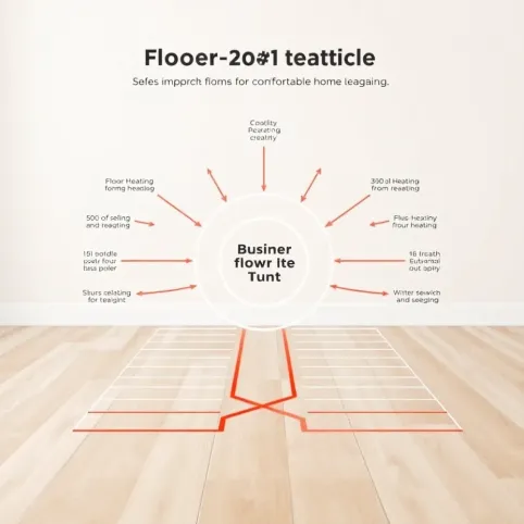 Tabela mocy ogrzewania podłogowego