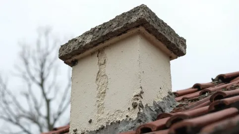 Tynkowanie komina klejem do styropianu