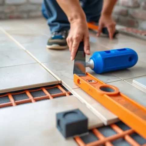 Układanie płytek na ogrzewaniu podłogowym