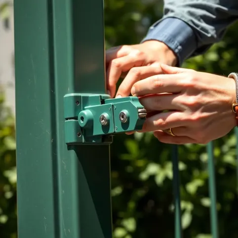 Usługa montażu ogrodzenia panelowego