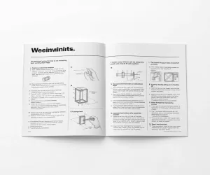 Weninger panele instrukcją montażu