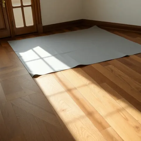 Wykładzina PCV na drewnianą podłogę