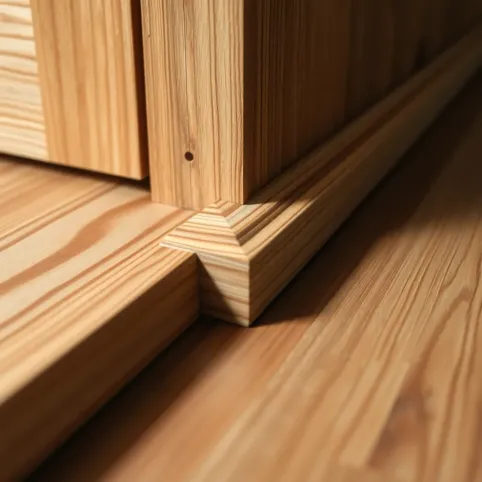 Wykończenie podłogi listwy