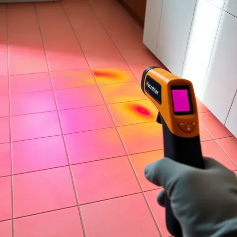 Wykrywanie rurek ogrzewania podłogowego