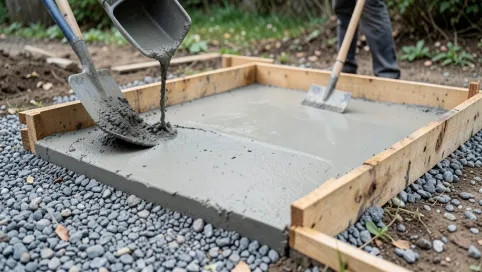 Wylewanie chudziaka pod fundament