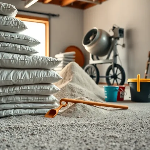 Wylewanie posadzki w garażu