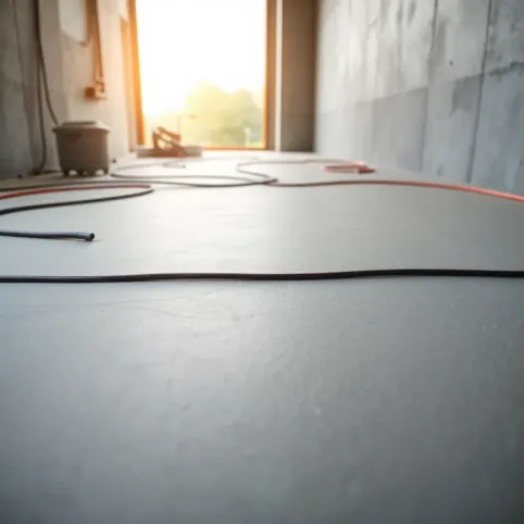 Wylewka samopoziomująca na ogrzewanie podłogowe elektryczne