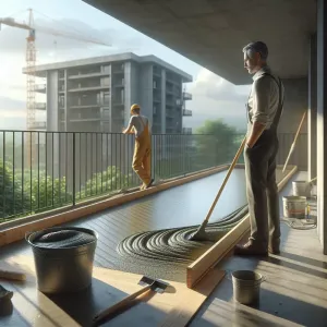 Wylewka Wyrównująca Na Balkon