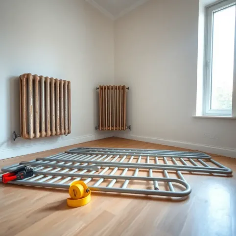 Wymiana grzejników na ogrzewanie podłogowe
