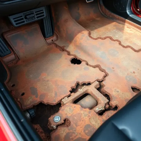 Wymiana podłogi w samochodzie koszt