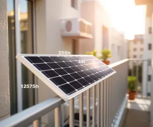 Wymiary paneli fotowoltaicznych na balkon