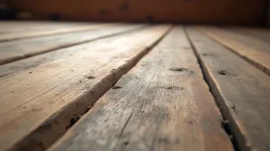 Wyrównanie podłogi drewnianej