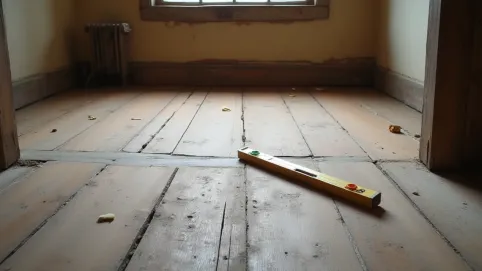 Wyrównanie podłogi w kamienicy