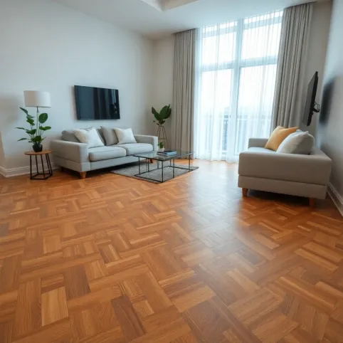 Wzory podłogi w salonie