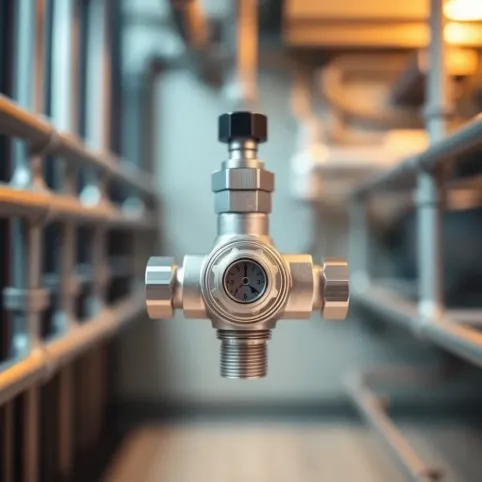 Zawór mieszający do ogrzewania podłogowego