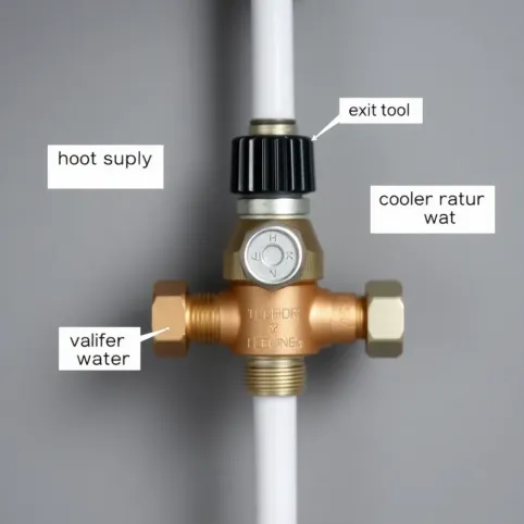 Zawór mieszający do podłogówki jak działa