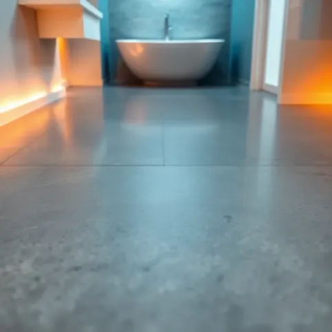 Żywica na podłogę a ogrzewanie podłogowe