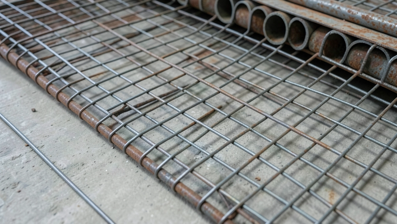 Siatka zbrojeniowa 10x10 fi 6 mm chudziak