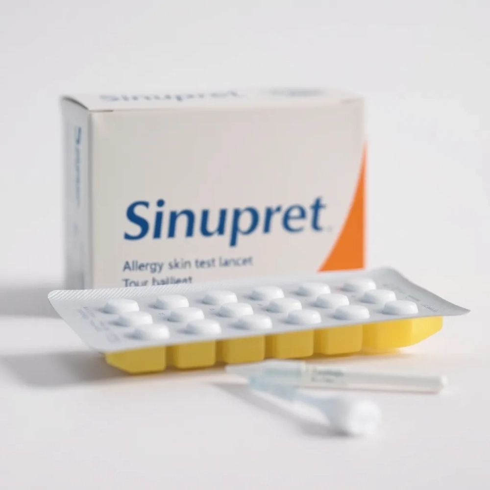 Sinupret a testy alergiczne