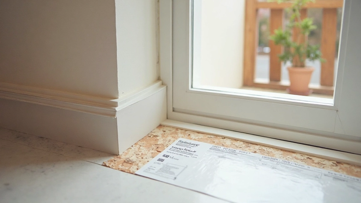 Styrodur pod drzwi balkonowe