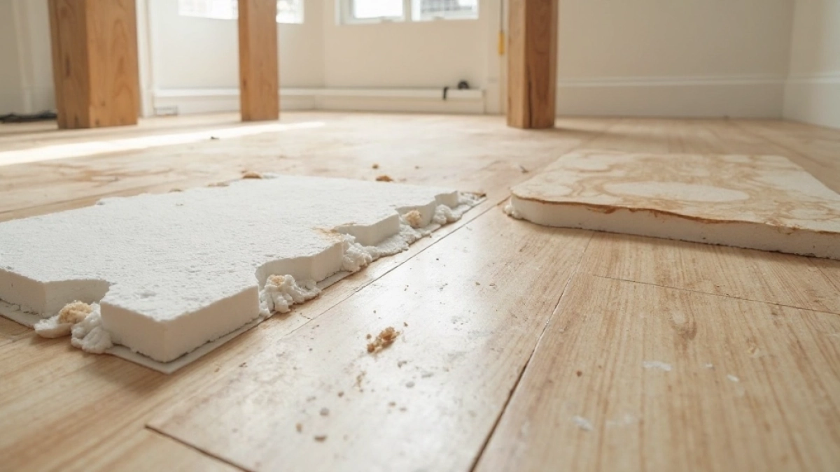 Styropian pod panele