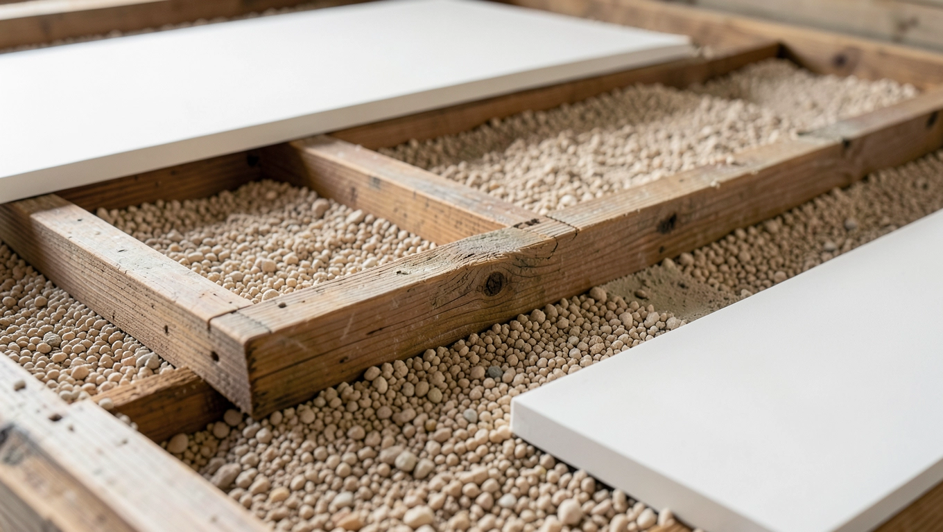 Suchy jastrych do wyrównania drewnianej podłogi