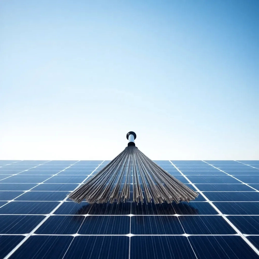 Szczotka do mycia paneli fotowoltaicznych 6m